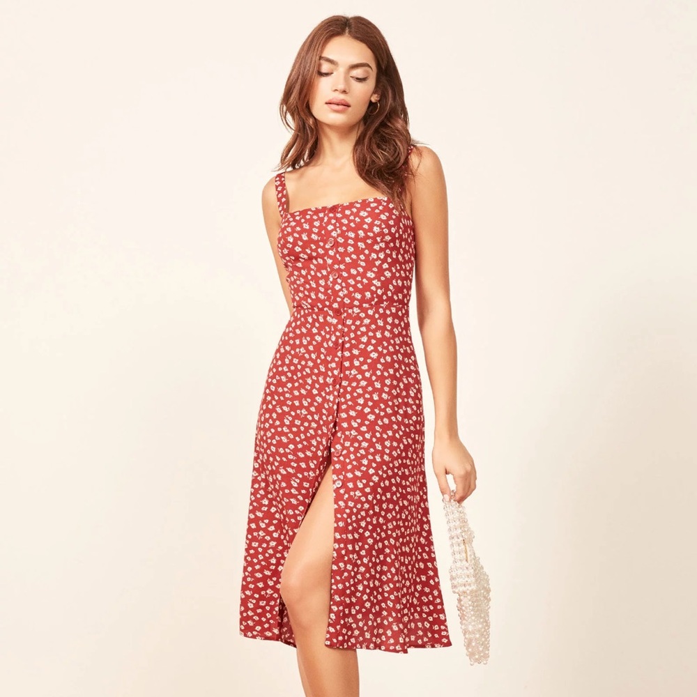 Reformation Persimmon Dress, 6